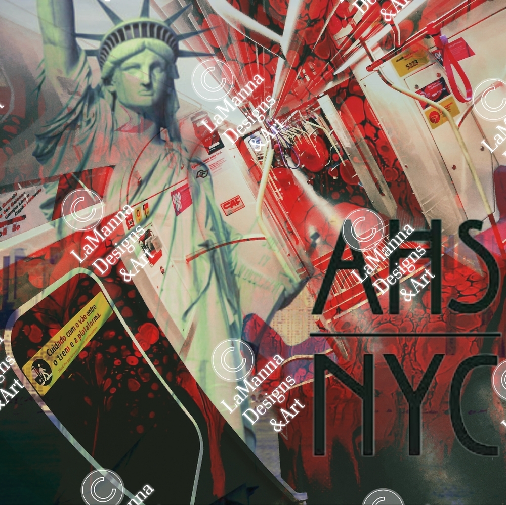 American Horror Story New York Original Artwork 8 1/2" x 11" Print